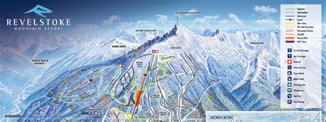 Revelstoke Mountain Resort Trail Map • Piste Map • Panoramic Mountain Map