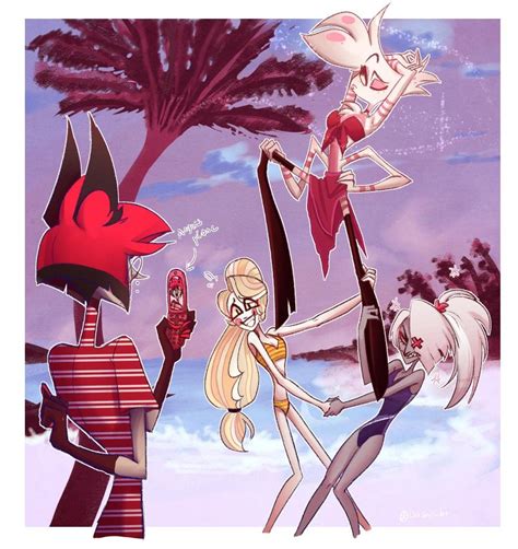 Monster Hotel Hazbin Hotel Angel Dust Alastor Hazbin Hotel Fanart ...