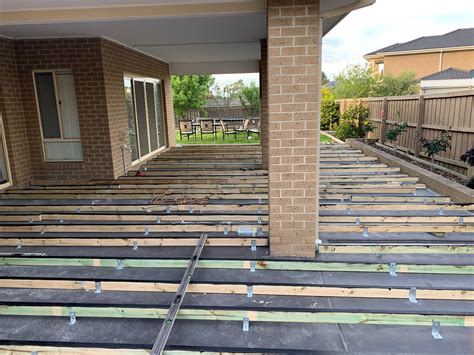 Merbau decking over concrete slab | Bunnings Workshop community