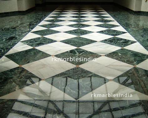 Spider Green Marble Tiles for flooring | RK Marbles India