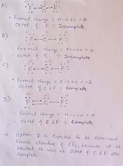 [Solved] Lewis Structures Which of the four following Lewis structures ...