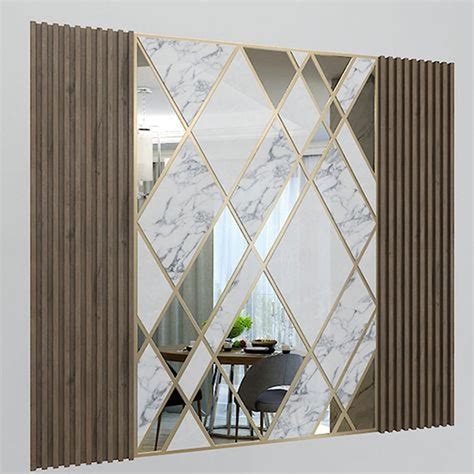 34 Popular Mirror Wall Decor Ideas Best For Living Room - MAGZHOUSE