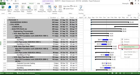 Add Title To Ms Project Gantt Chart - Chart Examples