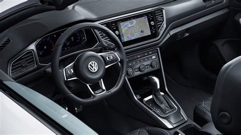 Volkswagen T-Roc Cabriolet R-Line, interior, 2020 cars, 4K HD Wallpaper