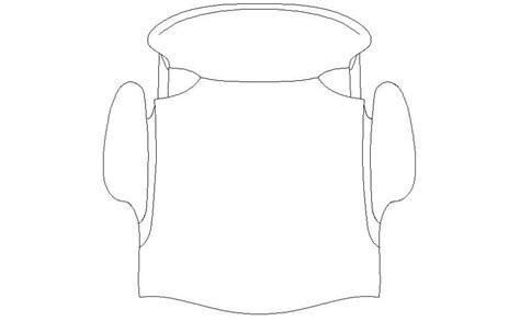 Chair units detail drawing elevation in autocad software - Cadbull