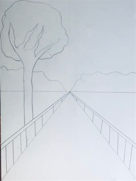 1 Point Perspective Drawing