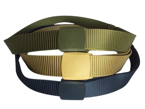 Military Like Belt Nylon Tactical Detachable Buckle Set Of 3 Belts ...