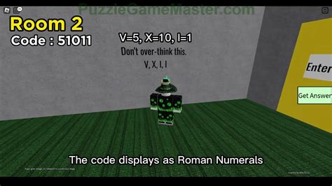 Puzzle Doors Level 2 Roblox Answer [With Explanations] » Puzzle Game Master