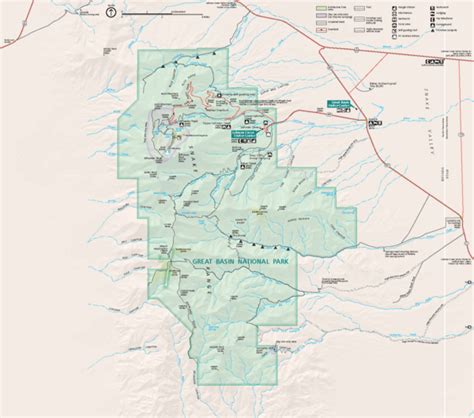 Great Basin National Park Map - Great Basin • mappery