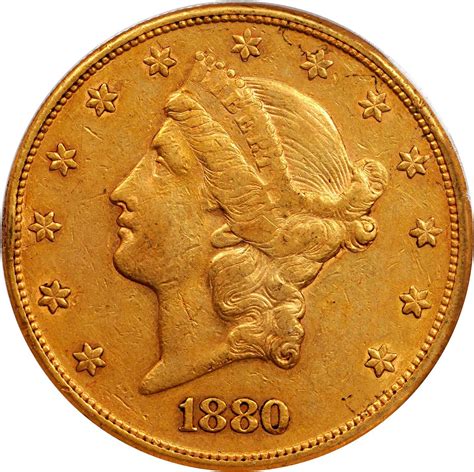 Value of 1880 $20 Liberty Double Eagle | Sell Rare Coins