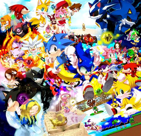 Sonic and the rest of the gang - Sonic the Hedgehog Photo (34794983 ...