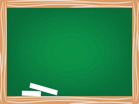 a green chalkboard with a piece of wood sticking out of the bottom ...