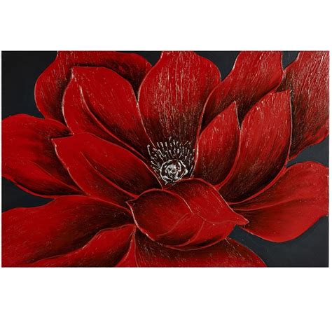 15 Collection of Red Flowers Canvas Wall Art