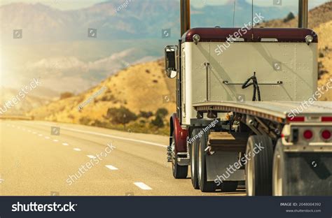 103 Semi Truck Flatbed Truck Driver Images, Stock Photos, 3D objects ...