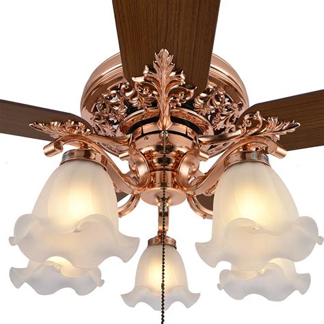 Chandelier ceiling fan combo (UNI-123) - Decorative ceiling fan ...