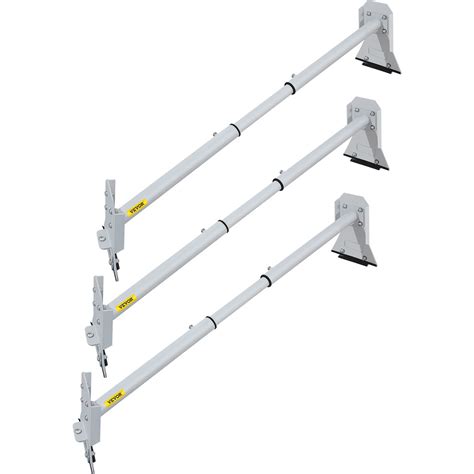 VEVOR Van Roof Ladder Rack, 3 Bars, 661 LBS Capacity, Heavy Duty 34.6 ...