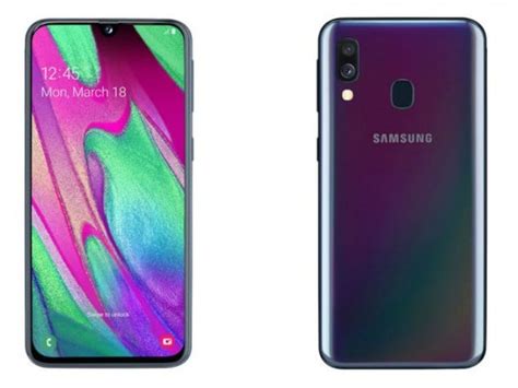 Samsung Galaxy A40 Specs - Techilife