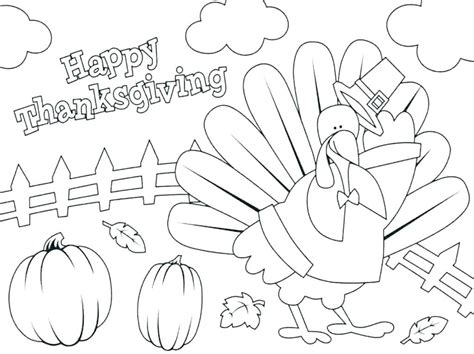 Thanksgiving Coloring Pages