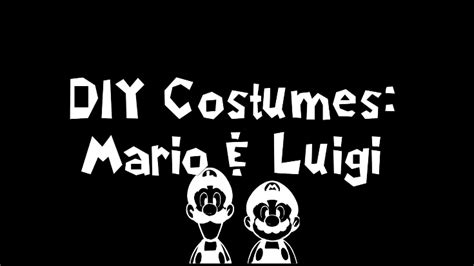 MsWenduhh Planning & Printable: DIY Mario & Luigi Costumes