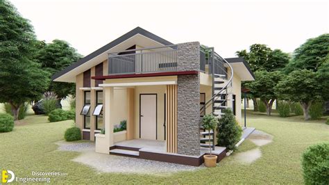 3 Bedroom Bungalow House Design With Roof Deck 11×14 Meters – NBKomputer