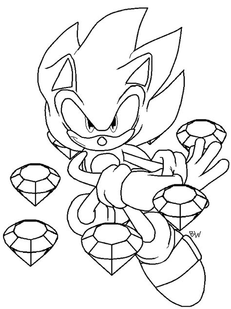 40 Desenhos De Sonic Para Colorir Como Fazer Em Casa