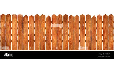 Beautiful wooden fence with natural wood pattern slats Stock Photo - Alamy