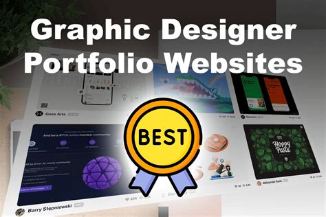 Graphic Designer Portfolio Website Templates