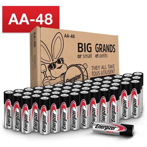 Energizer MAX Alkaline AA Batteries (48-Pack) at Lowes.com