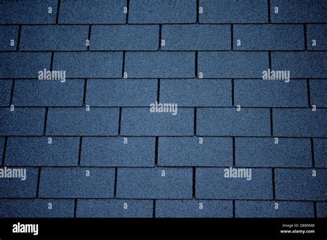 blue asphalt roof shingles texture Stock Photo - Alamy