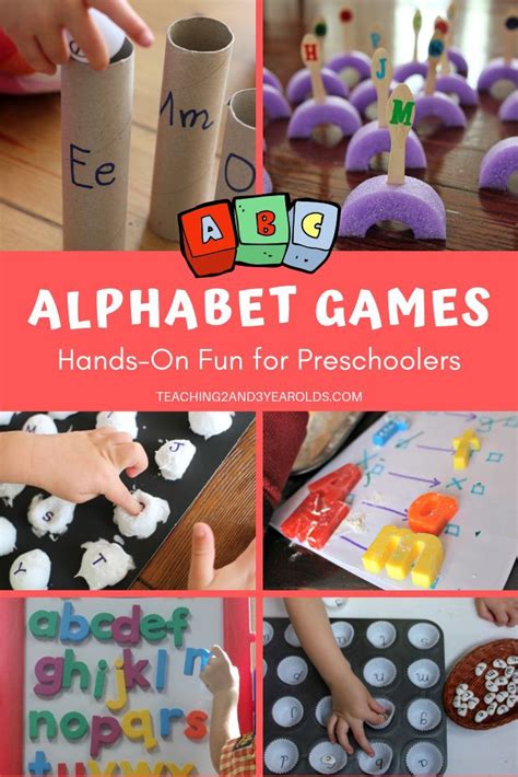 Alphabet Letter Games For Preschoolers