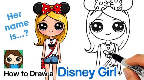 How To Draw So Cute Flower Girl | Best Flower Site