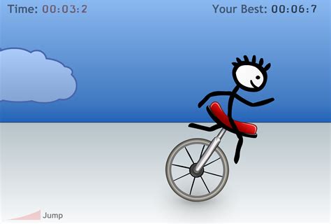 Unicycle Challenge - Play Online on Flash Museum 🕹️