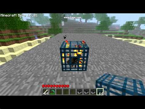 Minecraft Mob Spawner GUI Mod Demo - YouTube