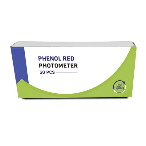 Phenol Red pH Tablets (Box of 50) - Smart Care Supplies