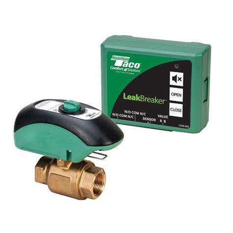 Taco LeakBreaker Water Heater Shut-Off Valve with Control and Sensor-LB ...