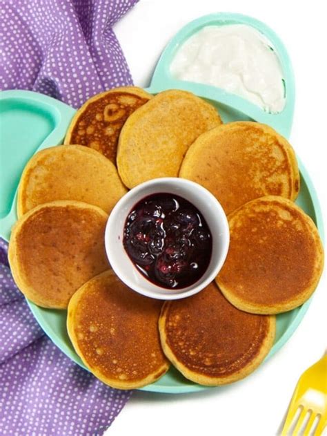 Sweet Potato Pancakes for Baby Toddlers and Kids - Baby Foode