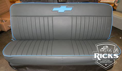 Chevy Logo Bench Seat Covers - Velcromag