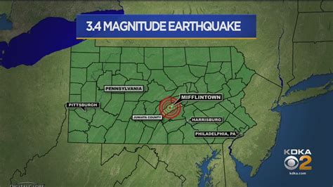 Earthquake Recorded In Central Pennsylvania - YouTube