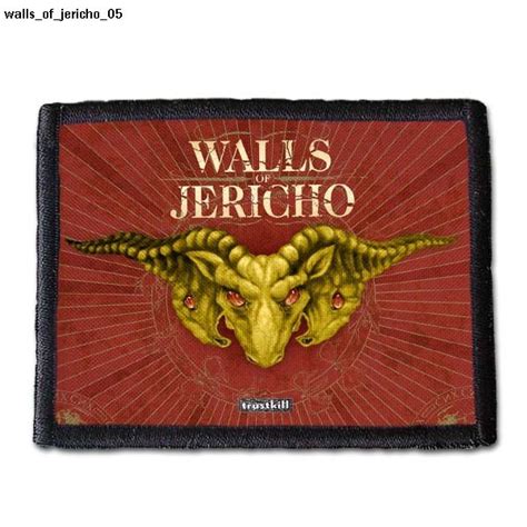 Walls Of Jericho 05 - Small Printed Patch - King Of Patches