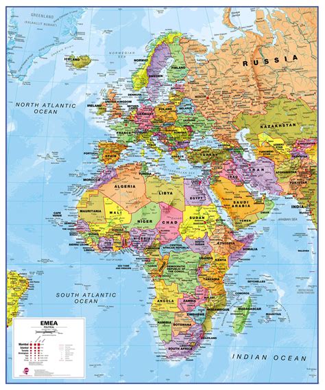 World Map Africa Europe – Topographic Map of Usa with States