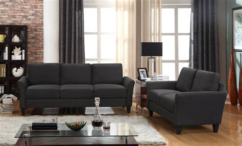 Clearance! Modern Sectional Sofas Set with 3 Seat Sofa, Loveseat and ...