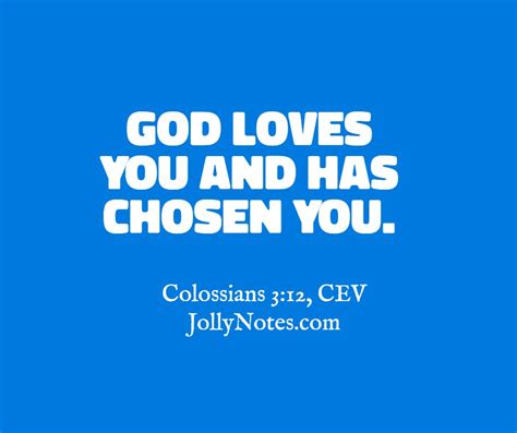 God Loves You And Has Chosen You: 5 Encouraging Bible Verses ...