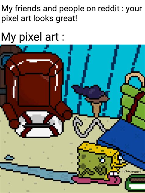 More pixel art memes : r/PixelArt