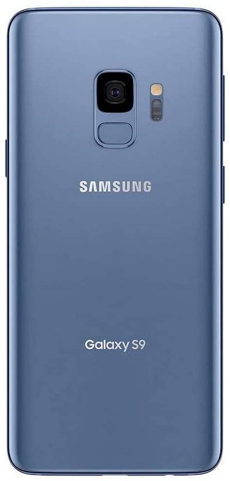 Restored SAMSUNG Galaxy S9 Unlocked, 64GB, Coral Blue (Refurbished ...