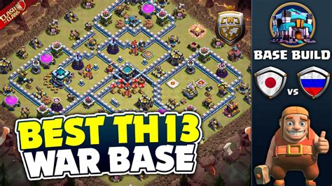 New TH13 War Base Layout Never Defeated In The Finals of CWC S8 | Best ...