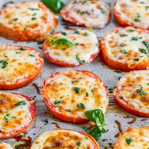 Baked Tomatoes with Mozzarella & Parmesan - The Best Video Recipes for All