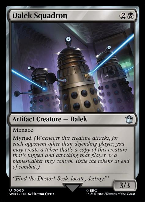 Dalek Squadron | Universes Beyond: Doctor Who | Standard | Card Kingdom