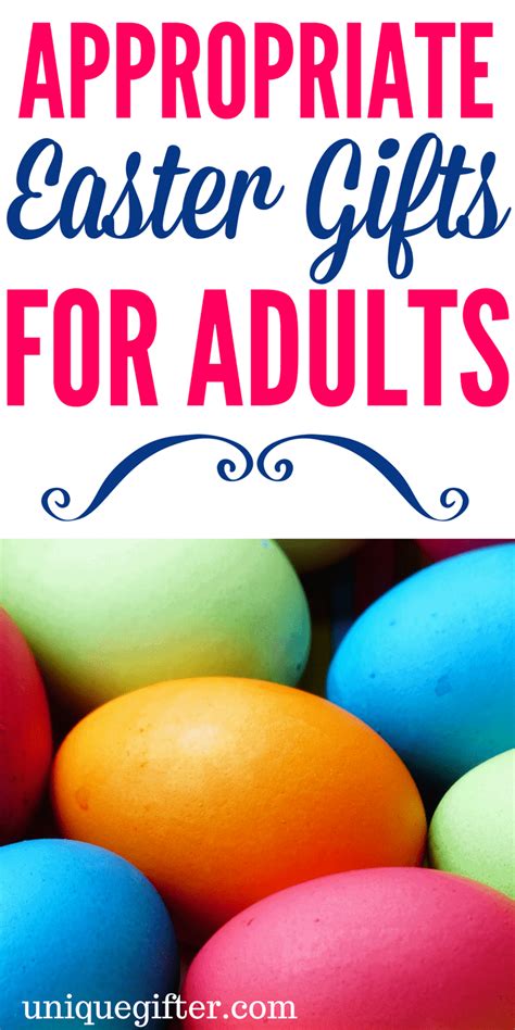 20 Easter Gifts for Adults - Unique Gifter