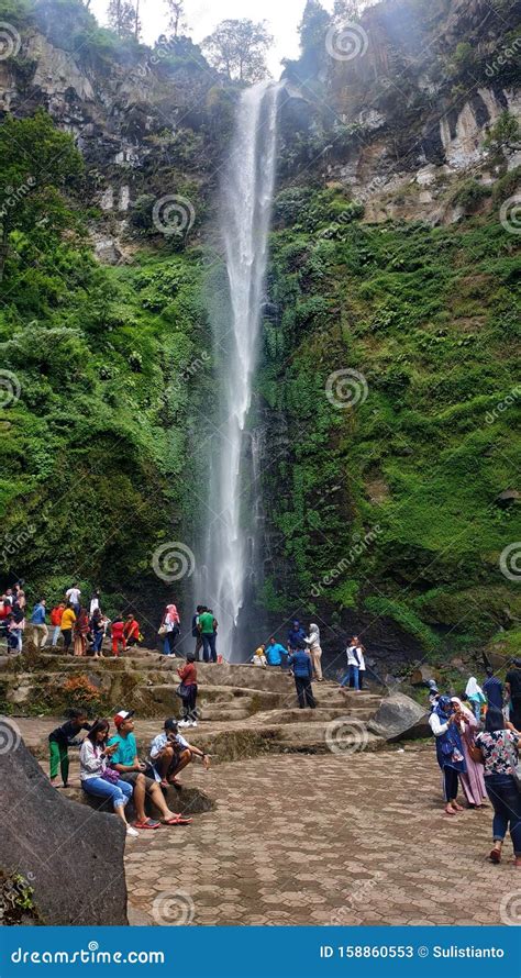 Coban Rondo, Wonderful Waterfall Stock Photography | CartoonDealer.com ...