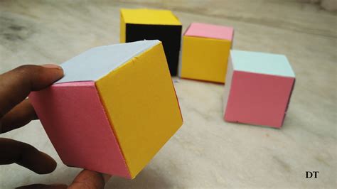 How to make Origami Cube? | Easy step by step method | Diarytale